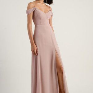 Never Worn Jenny Yoo Priya Cold Shoulder Dress